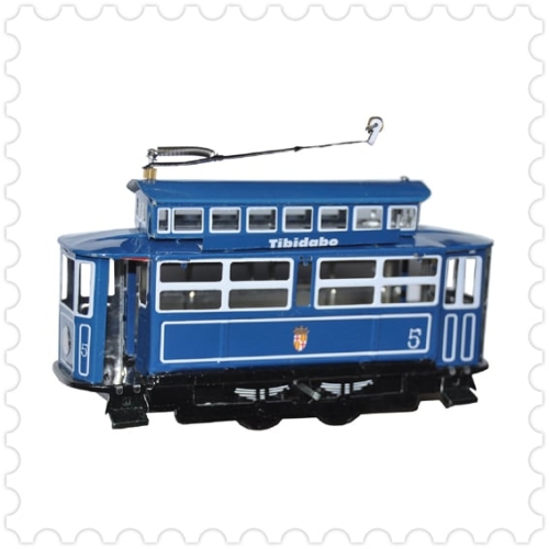 Barcelona Blue Tram