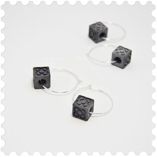 Pendientes de aro de plata