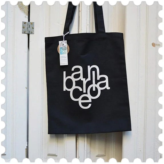 Tote bag Barcelona negra