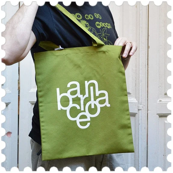 Tote bag Barcelona pistacho