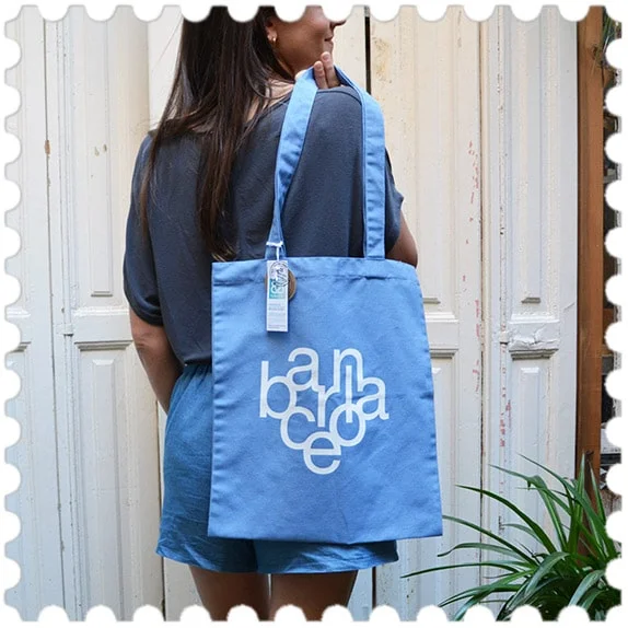 Tote bag Barcelona Azul