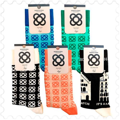 Flower of Barcelona Socks