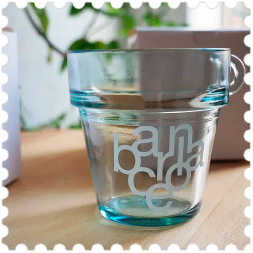 Taza-vidrio-reciclado